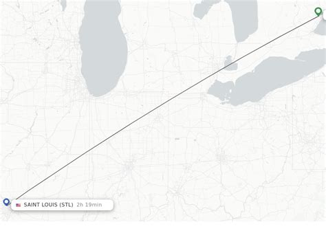 Direct flights from Toronto to St. Louis .